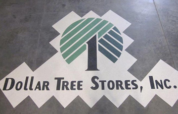 Dollar tree stores logo by hydro lazer